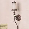 Wall Lamp American Village Long Living Room Background Bedroom Southeast Asia Mediterranean Iron