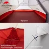 Tents and Shelters Cloud Up Outdoor Camping Tent Ultralight 1 2 3 man 20D Silica Gel Single Double Persons Tent Hiking With Free Mat 230609