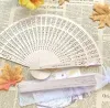 Personalized Wooden hand fan Wedding Favors and Gifts For Guest sandalwood Wedding Decoration Folding Fans JN12