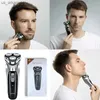 Enchen Blackstone Electric Face Shaver Razor for Men 3D Floating Blade Washable USB uppladdningsbar rakskägg Machine L230523