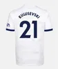 Tottenham 23 24 SON RICHARLISON Soccer Jerseys PEDRO PORRO KULUSEVSKI VAN DE VEN JOHNSON Away PERISIC DANJUMA ROMERO Football Kit Shirt BENTANCUR Men Kids Set