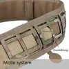 Midjestöd Taktiska vadderade bälten Militär arméstrid Paintball Molle Modular Belt Set