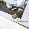 Pendant Necklaces MISANANRYNE Fashion Gold Color Alloy Cowrie Shell Necklace For Women Conch Chain Summer Jewelry Starfish Collar