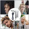 Hair Bun Maker Eu Plug Mini Handheld Portable Datélocs Crochet Traiding Faire de Hine pour des dreadlocks de bricolage Easy Easy Extensions