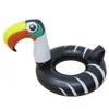 Flotteurs gonflables Tubes Piscine de dessin animé flottant en PVC résistant à l'usure Anneau de bain avec buse anti-fuite réutilisable pratique pour les vacances d'été P230612