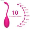 10 Geschwindigkeiten G-Punkt-Vibratoren für Frauen, vibrierendes Ei, Kegel-Übung, Vaginalball, Fernbedienung, Kugel-Vibrator, Sexspielzeug für Frauen, L230518