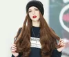 The 22 -inch hat wig Female long hair big wave wigs have many style choices, support customization