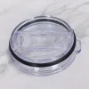 20oz/30oz Sealing Bottle Cover Splash Spill Proof Plain Plastic Lids For Beer Cups Transparent Tumbler Cup Bottle Accessories GG