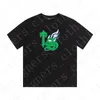 2023 Herren T-Shirts Trapstar London T-Shirt Designer Stickerei Buchstabe Luxus Schwarz Weiß Grau Regenbogen Farbe Sommer Sport Mode Baumwolle Cord Top Kurzarm