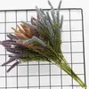 Dried Flowers Bunch of Artificial Plants Lavender Home Decoration Accessories Wedding Diy Flower Arrangement Photo Props Indoor Furnishings