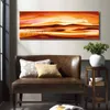 Modern Landscape Hand Painted Abstract Canvas Art Lost in The Desert I Oil Painting Home Decor for Bedroom