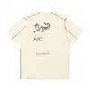 NYA 23SS ARC T -shirtkläder Tees Edition Versatile Fashion Brand Classic Colorful Print Loose Unisex Mens Womens Tees