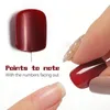 False Nails Colorful Artificial Full Cover Fake Fingernails For Bride Wedding Polish Free Manicure SANA889