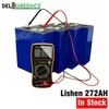 Batteria Lishen 272AH LiFePO4 12V 24V Pacco batteria LiPO al litio prismatico fosfato per accumulo di energia non EVE 280ah