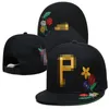 2024 20 stili più nuovi Pirateses- P lettera berretti da baseball classici da donna uomo Casquettes chapeus regolabili all'aperto cappelli di snapback unisex