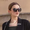 KINGSEVEN 2022 Óculos de Sol Feminino Polarizado Lente Gradiente Óculos de Sol de Luxo Marca Lentes de sol Mujer