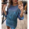 Повседневные платья Женщины оболочка o Nece Mini Dress Fronterne Funtern