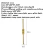 Lampa ścienna Temar Nowoczesna mosiężna dioda LED 3 kolory Vintage Creative Sconce Light for Home El Decor salon