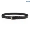 Mans huvudspänne 3,8 cm herr designer bälten kvinnor bälte läder svart orm stor guld spänne klassisk casual pearl belt ceinture 105-125 cm