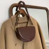 Effen kleur Flip Mode Nieuwe hoogwaardige PU-leer Dames Designer handtas Vintage kleine schoudertas