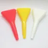 Colorful Smooth Plastic Smoking Herb Tobacco Funnel Filling Roller Cone Horn Cigarette Cigar Maker Holder Snuff Snorter Bottle Sniffer Spice Miller Shovel DHL