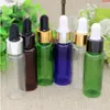 50x20 ml Essential Oil Droper Bottle With Multicolor Cap, Refillable Homemade tom kosmetisk behållare, Medicine BottleGood Qty EJDQK