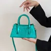 Totes Candy Color Women's Handbag Designer Alligator Shoulder Bag Mini Pu Crossbody Bags for Women 2023 Purses and Handbags Clutch New