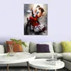 Abstracte danser canvas kunst Spaanse passie handgemaakte figuur schilderij moderne muziek kamer decor