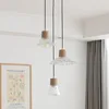 Lampes suspendues cordes de verre japonaises lumières LED moderne suspension industrielle Loft décor Restaurant Bar luminaires de chevet