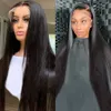 13x4 13x6 Straight Lace Front Wigs PrePlucked Hd Transparent Lace Frontal Wig For Women Glueless 4x4 Closure Wig Human Hair Wigs