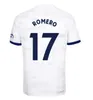 Wersja gracza Tottenham Spurs Soccer Jerseys 23 24 Son Maddison Romero van de ven bissouma Johnson Perisic 2023 2024 Richarlison Kulausevski Football Shirt