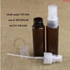 50 teile/los 30 ml Bernstein PET Parfüm Spray Flasche 1 UNZE Kunststoff Make-Up Werkzeuge Container Zerstäubung Kappe Nachfüllbare Pothood menge Glneb