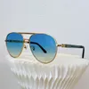 Gafas de sol de diseñador de moda para hombre Classic Attitude Metal Box Popular Retro Vanguard Outdoor UV 400 Gafas de sol protectoras