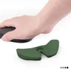 Pads cuscinetto da silicone da polso per mouse per Apple Huawei per protezione per polso per il polso Mat di supporto non slip a forma di riposo per PC da gioco per ufficio