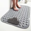 Mats Rubber Bath Tub Mat Shower Mat Non Slip Soft Bathtub Mats with Suction Cups Bath Mat for Tub Bathroom Mats Machine Washable