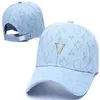 Högkvalitativ V Letters Casquette justerbara snapback -hattar duk män kvinnor utomhus sport fritid strapback europeisk stil sol hat 237c