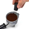 Kafé Espresso Coffee Stirrer WDT Tool och SelfAligning Stand Coffee Streing Tool Black