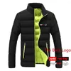 Men's Hoodies Aprilia Racing RSV4 Men Winter Simplicity Fashion Cotton Padded Clothes Casual Stand-up Collar Slim Fit Solid Color Top Coat