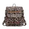 Plecak kobiety mężczyzn plecak retro zwierzęcy lampard zebra print plecaki luksusowe marka jakość produktu ramion podróży Bagpack Travel Rucksacks J230517