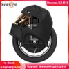 スクーターオリジナル2023アップグレード84V 1110WHハニカムペダルエアショック吸収国際バージョンKingsongS18 Electric UniCycle