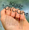 Faux ongles 500pcs No C Curve XXL Square Straight False Nail Tips Half Cover Clear Long Fake Nails 230609