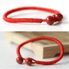 Charm Bracelets Fashion Handmade Tibetan Jewelry Adjustable Amulet Weave Bangle With Ceramic Beads Red Rope Red String Bracelet Z0612