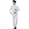 Men's Suits Blazers Men Slim Business Casual Suits Dress Two-piece Set Jacket Pants Vest Male Wedding Groom Blazer Coat Trousers Waistcoat 230612