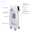 6 en 1 hydro Microdermabrasion oxygène machine faciale nettoyage en profondeur RF lifting dispositif de thérapie de la peau salon spa dispositif