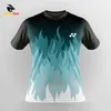 T-shirts pour hommes T-shirt pour hommes Séchage rapide Femmes Formation Uniformes de badminton Vêtements de tennis de table Impression T-shirt Garçons Respirant Sport Wear 230612