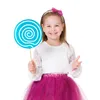 Party Decoratie Baby Speelgoed Nep Voedsel Po Props Lollipop Ornamenten Grote Thema Simulatie Model Modellen Houten Snoep Vorm