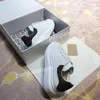 top new Womens Brand Designer shoes Sneaker Platform Classic Leather Sports Skateboarding Shoes Sneakers running Walking nero bianco