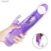 Multippeed Crystal Dildo Вибраторы кроличьи вибраторы женская мастурбация Огромная G Spot Dildo Clitoris стимулятор секс -игрушки для женщин L230518