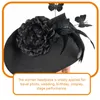 Bandane Cappelli da donna Cappelli Fascinators Tea Party Tessuto Fascia Copricapo da sposa Donna Matrimonio