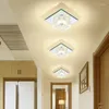 Ceiling Lights Minimalist Modern Creative Corridor Entrance Hall Diamond Crystal Lamp